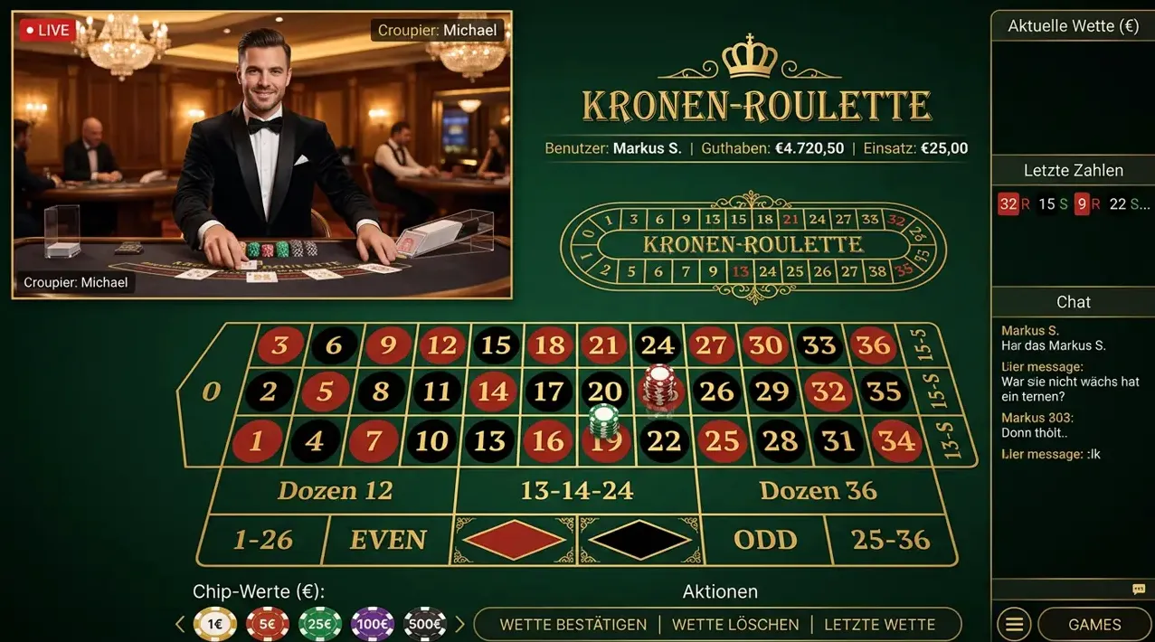 Live Casino im Betcollect