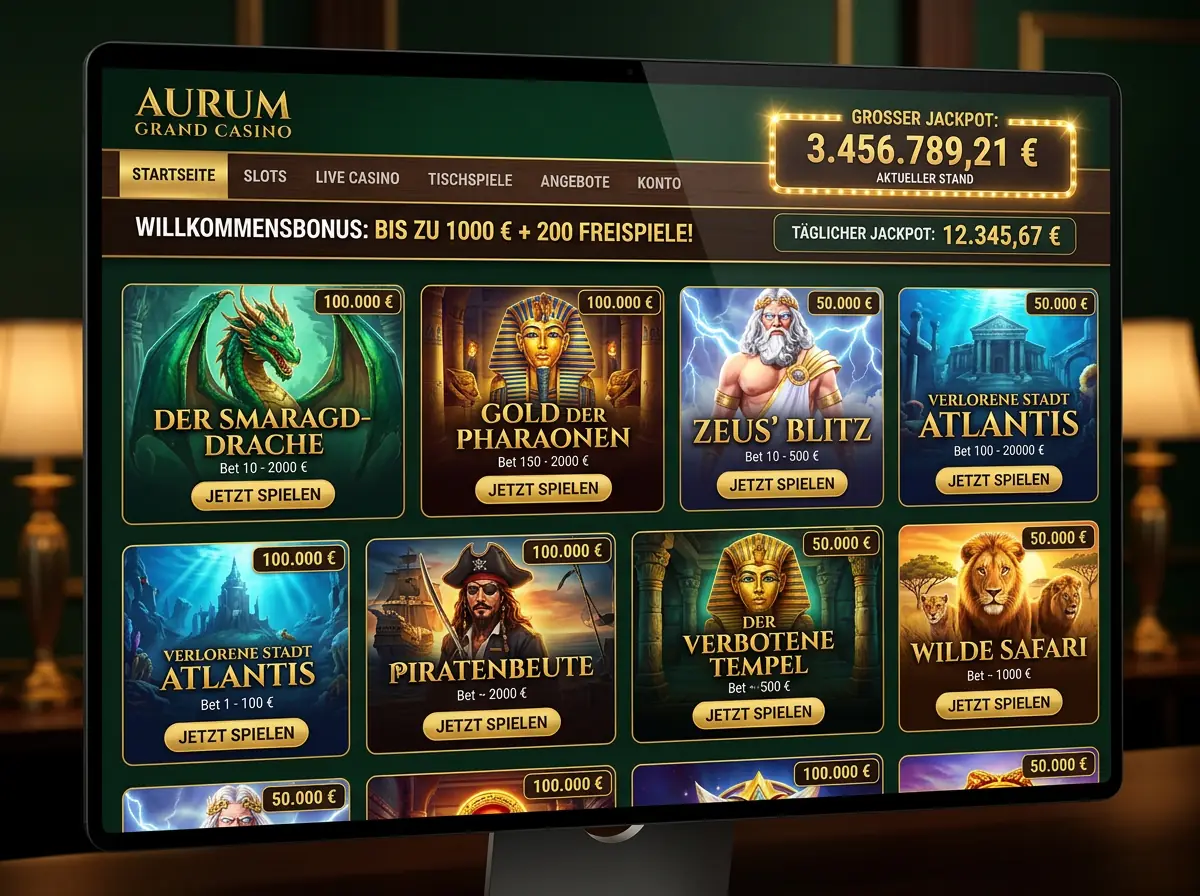 Betcollect — Spielsaal und Angebot