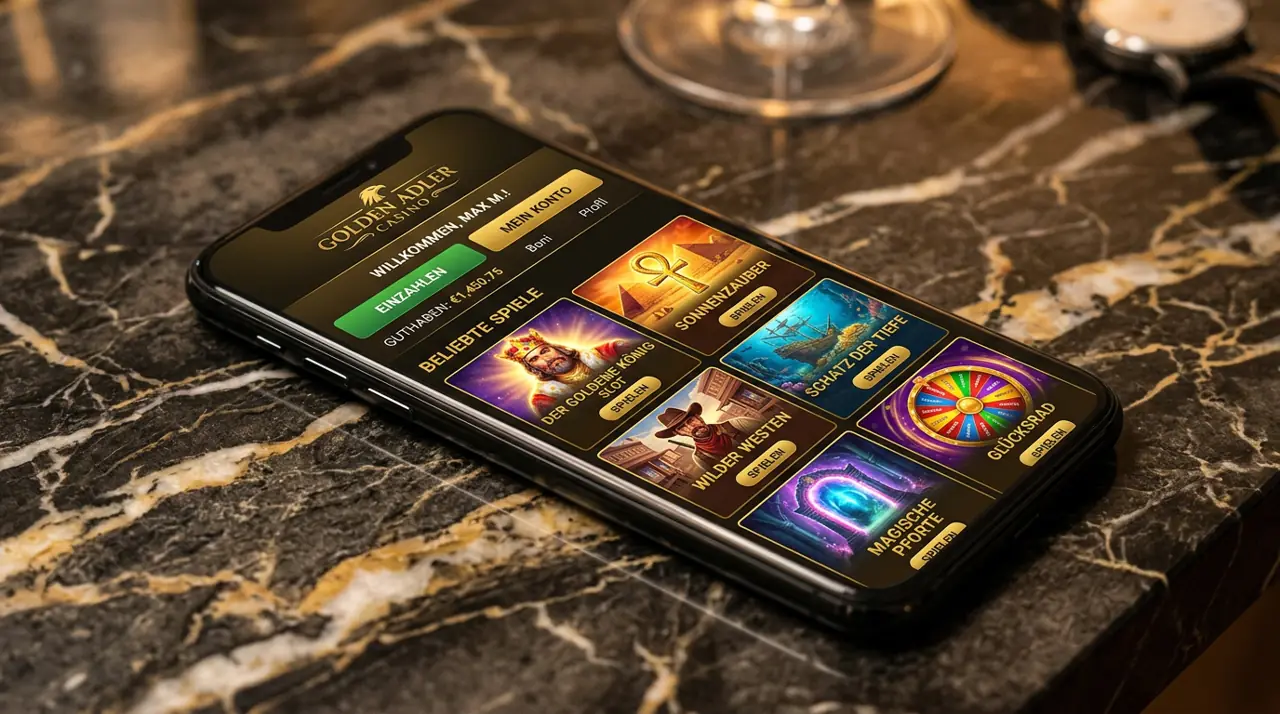 Mobiles Spielerlebnis im Webbrowser bei Betcollect